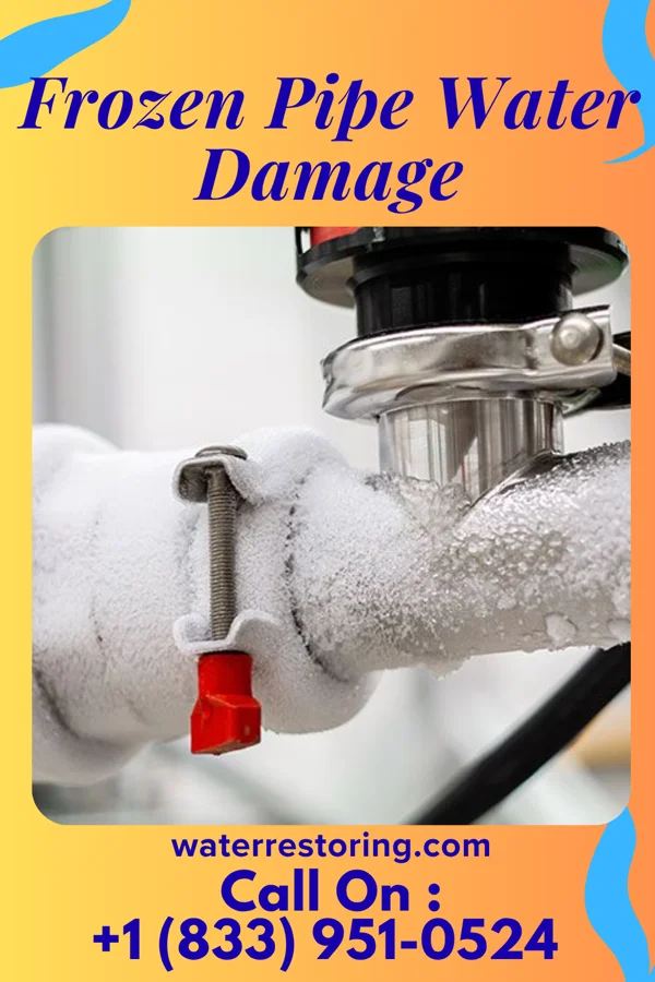 Frozen Pipe Water Damage in Middletown, MI